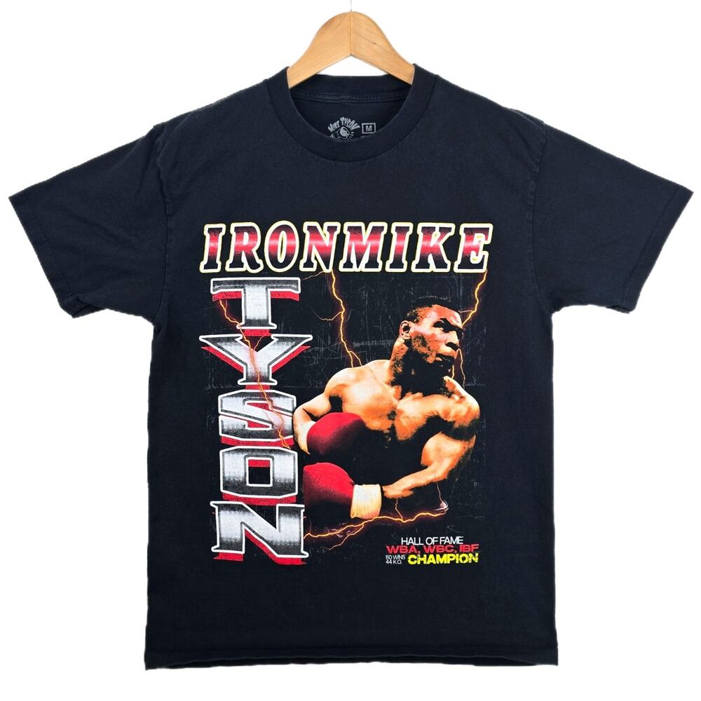 Mike Tyson Collections Iron Mike Shirt Hall of Fame Champion Size Medium Rap Tee
